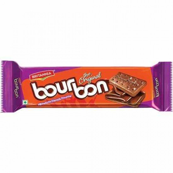 Britannia Bourbon Chocolate Cream Biscuits, 150 g