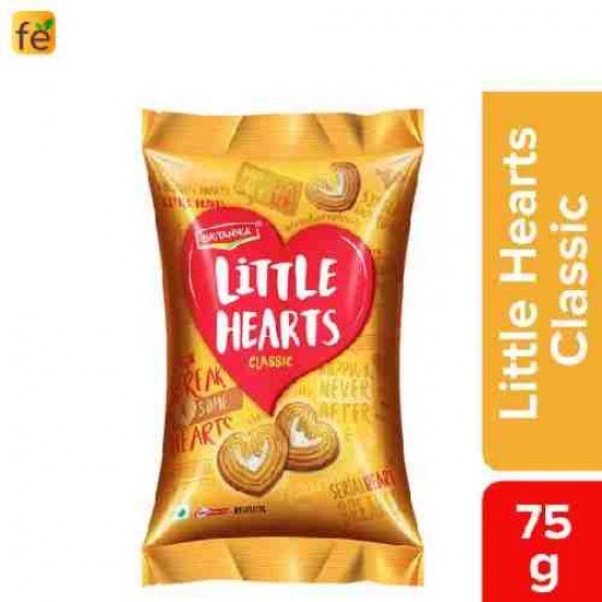 Britannia Little Hearts Biscuits, 75 g