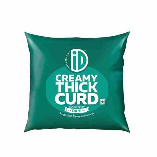 iD Creamy Thick Curd, 400 g