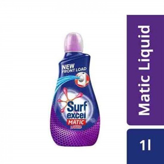 Surf Excel Liquid Detergent - Matic, Front Load, 1 L