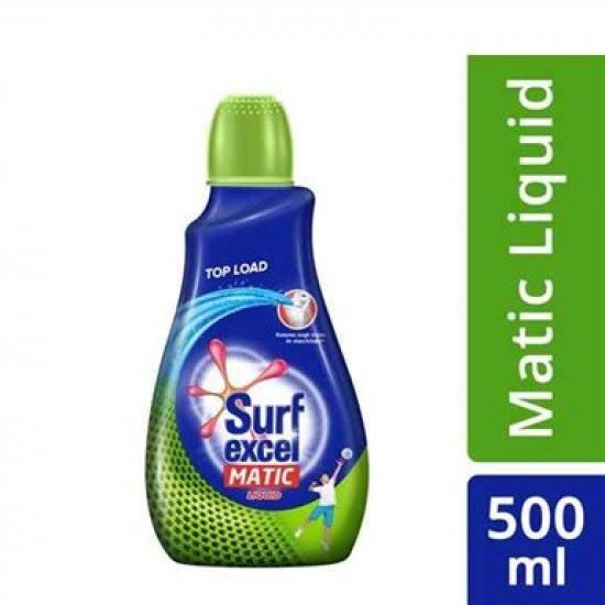 Surf Excel Liquid Detergent - Matic, Top Load, 500 ml