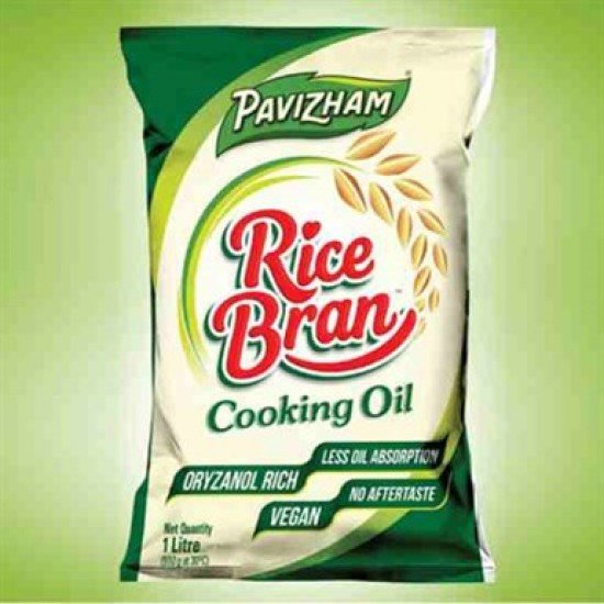 Pavizham Rice Bran Oil, (1L)