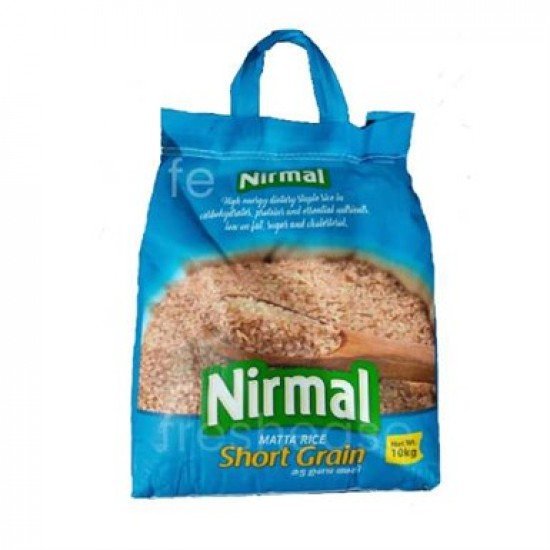 Nirmal Matta Short Grain (മട്ട ഉണ്ട അരി), 10 kg