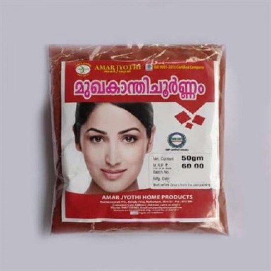 Mukha Kandi Choornam (മുഖകാന്തി ചൂർണം), 50g