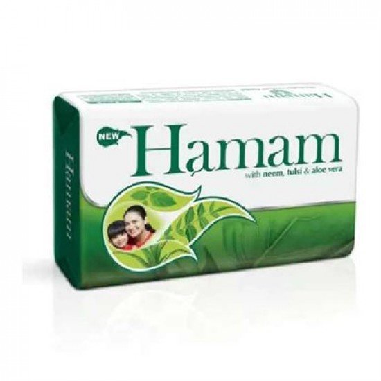 Hamam Neem Tulsi and Aloevera Soap  (150 g)