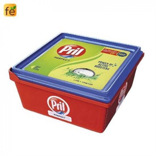 Pril Dish Wash Bar - 500 g with Free Dura Scrub