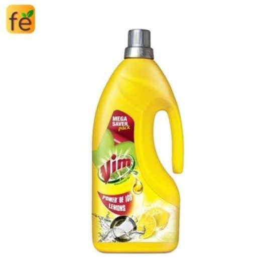 Vim Dishwash Gel, Lemon, 1.8 L