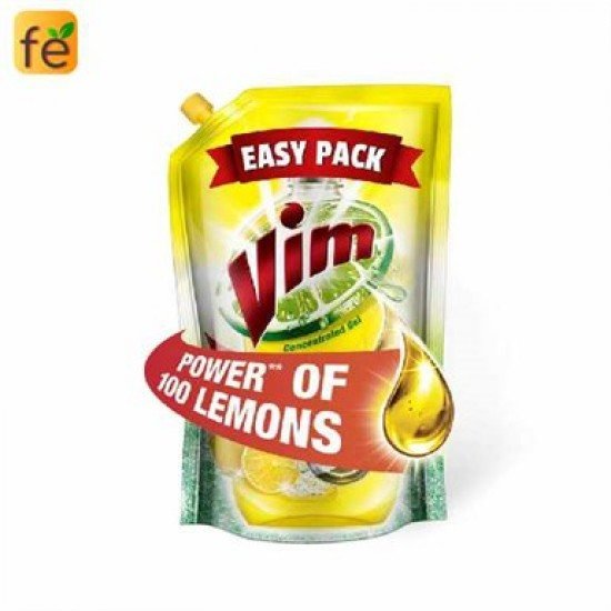 Vim Dishwash Lemon Pouch - 115ml